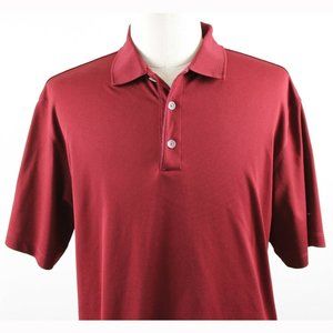 MINT Nike Dri-Fit Tech Polo Shirt LG Red